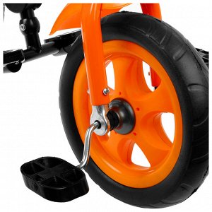 Велосипед трёхколёсный «Лучик Vivat 2», колёса EVA 10"/8", цвет оранжевый