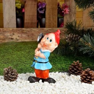 INBLOOM Фигурка садовая "Гном с топором", 20,7х11,5х8 см, полирезин