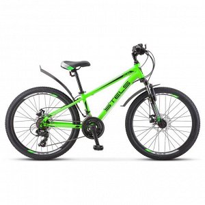 Велосипед 24" Stels Navigator-400 MD, F010, цвет зелёный, размер 12"