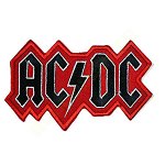 Нашивка вышитая AC\DC лого