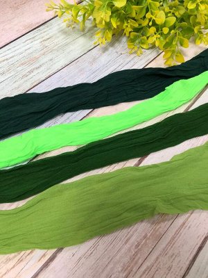 Капрон для цветов 41 см.Цвет темно-зеленый, неоновый салатовый,темно-болотный,светло-болотный.