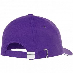 Бейсболка Bizbolka Canopy, цвет фиолетовый, с белым кантом