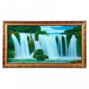 Световая картина "Водопады" 71,5*44 см