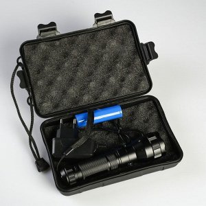Фонарь светодиодный "Прожектор", CREE XP-E, в чемодане, 3 режима, 2.5х12 см