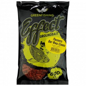 Пеллетс Greenfishing «BIG FISH Слива» 800 гр