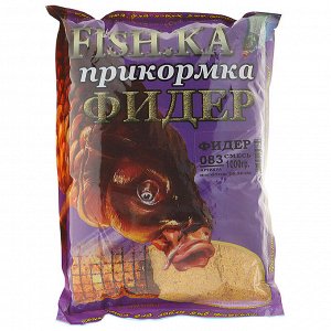 Прикормка Fish-ka Фидер, вес 1 кг