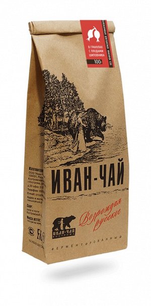 Иван-чай гранулированный с шиповником (100 г)