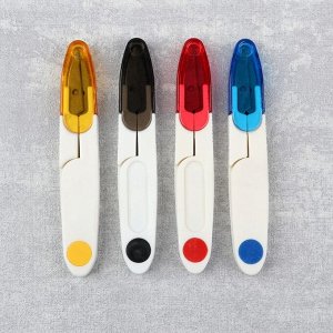 Ножницы для обрезки ниток, 12 см, цвет МИКС