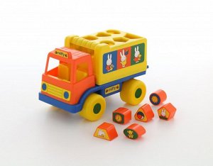 Логический грузовичок Миффи с 6 кубиками №2