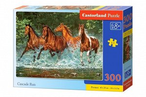 Пазлы Castorland Лошади бегущие по воде 300 элементов