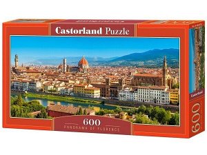 Пазлы Castorland Панорама Флоренции 600 элементов