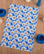 Полотенце вафельное 50 * 70 ромашки