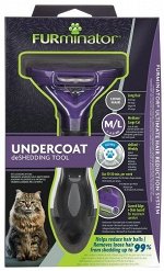 Фурминатор FURminator M/L для больших кошек c длинной шерстью