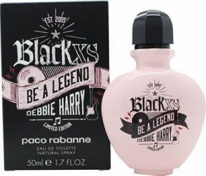 PACO RABANNE XS BLACK BE A LEGEND DEBBIE HARRY edt W 50ml