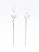 Серьги из кахолонга. 85110-18КХ