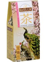 Чай Basilur Зеленый с жасмином 100г к/к