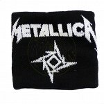 Напульсники из ткани Metallica
