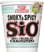 Суп-лапша NISSIN б/п с курицей, черным перцем и оливковым маслом 77 гр