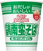 Суп-лапша NISSIN б/п со вкусом курицы нанбан соба 62гр