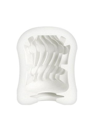 МАСТУРБАТОР MYSTIM MASTURBATIN SWIRL GIR, TPE, БЕЛЫЙ, 4,5 СМ