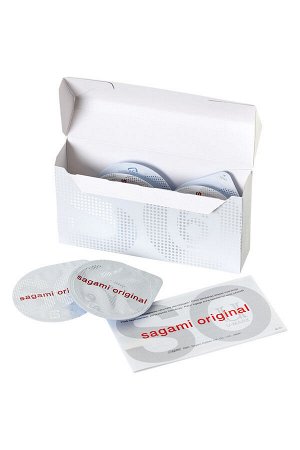 Презервативы полиуретановые Sagami Original 0.02, 6 шт.