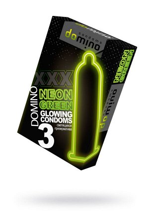 Презервативы luxe domino neon №3