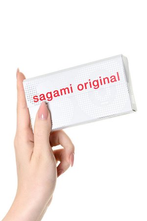Презервативы полиуретановые Sagami Original 0.02, 6 шт.