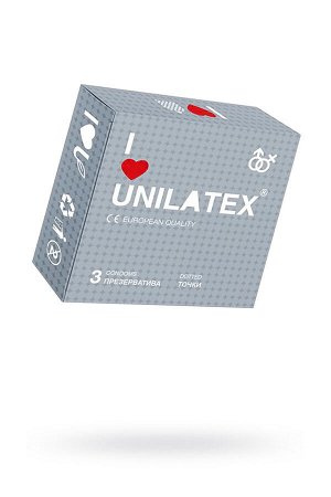 ПРЕЗЕРВАТИВЫ UNILATEX в ассортименте 3 шт