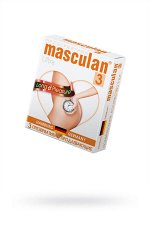 ПРЕЗЕРВАТИВЫ MASCULAN ULTRA 3, 3 ШТ. ПРОДЛЕВАЮЩИЕ (LONG PLEASURE) ШТ