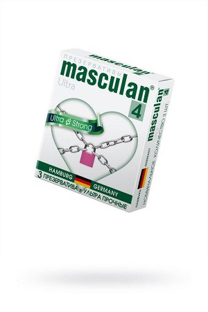Презервативы Masculan Ultra 4, ультра прочные, №3