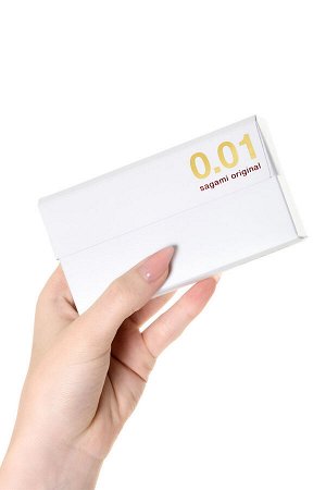 Презервативы Sagami Original 001, Ø 5,5 см, L 17 см, №5