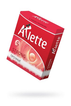 Ультрапрочные для Анала  презервативы Arlette Strong № 3