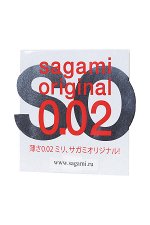 ПРЕЗЕРВАТИВЫ SAGAMI ORIGINAL 0.02 УЛЬТРАТОНКИЕ,ГЛАДКИЕ №1