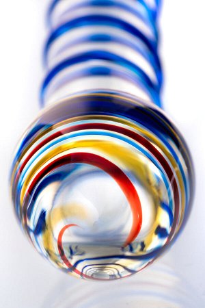 Фаллоимитатор Sexus Glass, 17 см, Ø 3,5 м, прозрачный