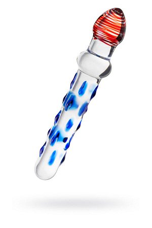 Фаллоимитатор стеклянный Sexus Glass, 13,5 см, Ø 3,5 см, прозрачный