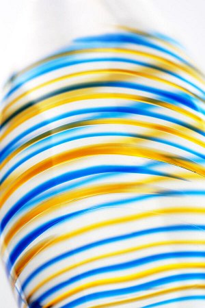 Двусторонний фаллоимитатор Sexus Glass, 22 см, Ø 3,5 см, прозрачный