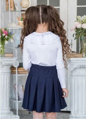 Школьная юбка Динара, цвет нэви