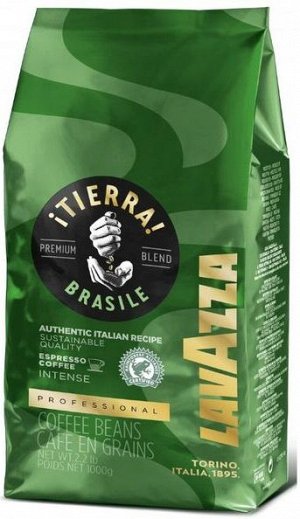 Кофе в зернах Lavazza Tierra Brasile 1 кг