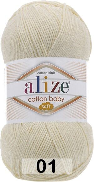 Пряжа Alize Cotton Baby Soft