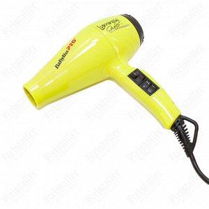 Профессиональный фен BaByliss Pro Luminoso Giallo Ionic 2100W