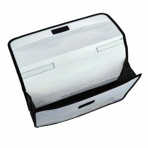 Папка-портфель на липучке, пластиковая, А4, 330 х 240 х 90, для мальчика, ПМ-А4-23, Luhury and style