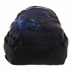 Рюкзак молодежный Hatber BASIC STYLE, 41 х 30 х 15, Be cool, чёрный