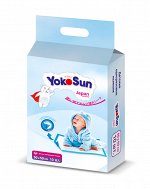 Детские одноразовые пеленки YokoSun 50*50 с абсорбентом 10 шт