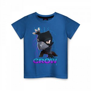 Детская футболка хлопок «Brawl Stars CROW»