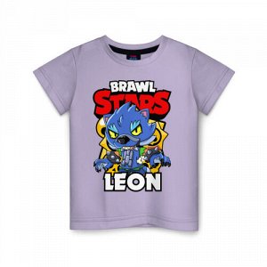 Детская футболка хлопок «BRAWL STARS WEREWOLF LEON»