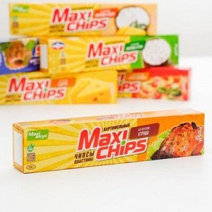 Чипсы картофельные пластины Мaxi-Chips со вкусом Курицы 50 г
