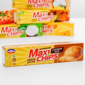 Чипсы картофельные пластины Мaxi-Chips Натуральные 50 г