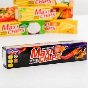 Чипсы картофельные пластины Мaxi-Chips со вкусом Тайского перца 100 г