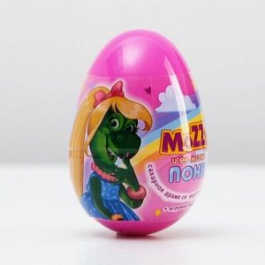 Драже "Mozzy и ее милые пони" Клубника и игрушка в пластиковом яйце, в шоу-боксе 10 г