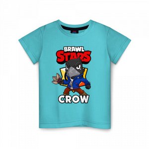 Детская футболка хлопок «BRAWL STARS CROW»